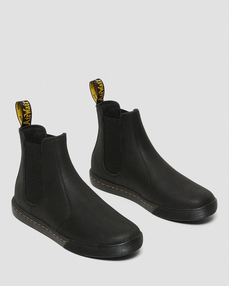 Dr Martens Makela Lær Vanlige Fritidsstøvler Dame Svarte | Norge 677SGL